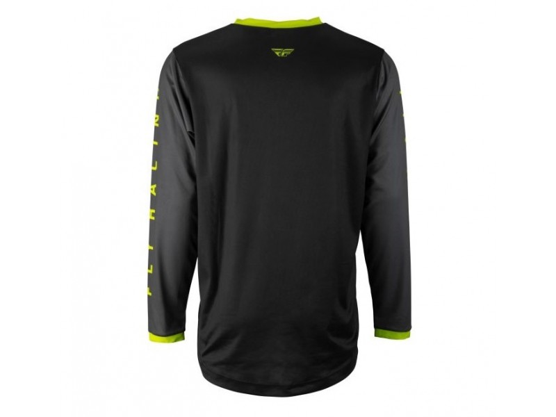 Tricou (bluza) cross-enduro Fly Racing model F-16 culoare: negru/galben fluor Tricou (bluza) cross-enduro Fly Racing model F-16 culoare: negru/galben fluor