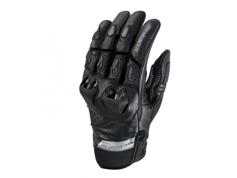 Manusi barbati Racing/Naked iarna Seventy model SD-N47 negru/gri