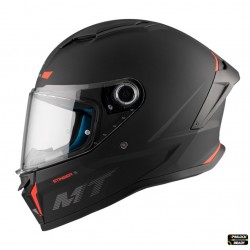 Casca integrala MT Stinger 2 A1 negru mat - tip viziera: MT-V-28B