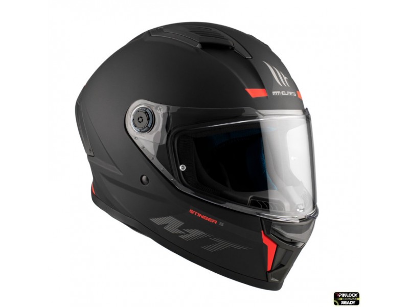 Casca integrala MT Stinger 2 A1 negru mat - tip viziera: MT-V-28B Casca integrala MT Stinger 2 A1 negru mat - tip viziera: MT-V-28B