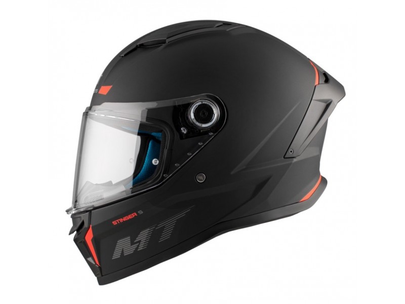 Casca integrala MT Stinger 2 A1 negru mat - tip viziera: MT-V-28B