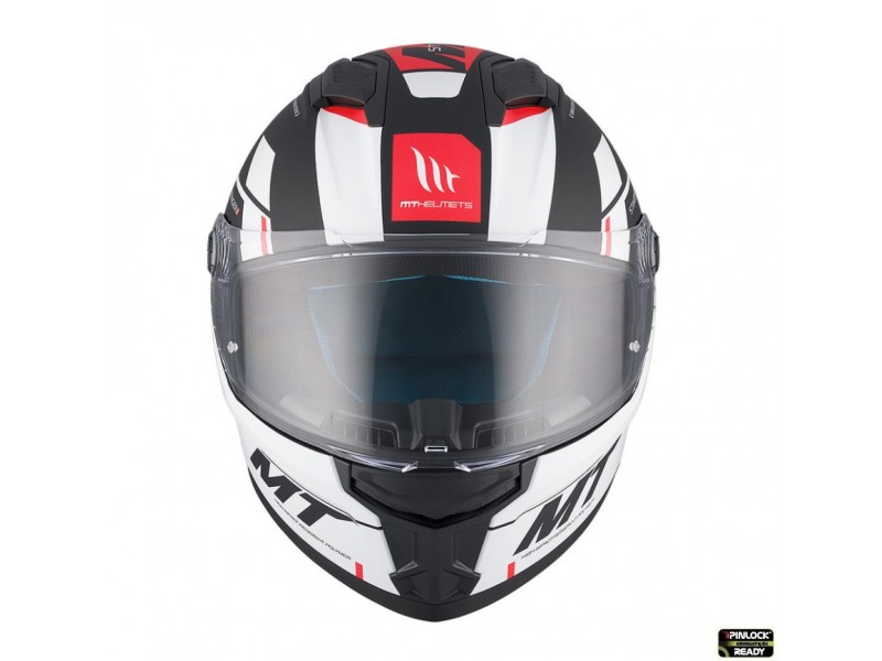 Casca integrala MT Stinger 2 Zivze B5 negru/alb/rosu mat - tip viziera: MT-V-28B Casca integrala MT Stinger 2 Zivze B5 negru/alb/rosu mat - tip viziera: MT-V-28B