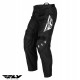 Pantaloni motociclete cross-enduro Fly Racing model F-16 culoare: negru/alb