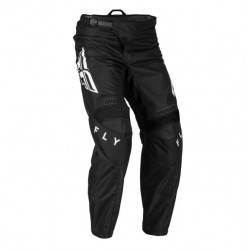 Pantaloni motociclete cross-enduro Fly Racing model F-16 culoare: negru/alb
