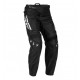 Pantaloni motociclete cross-enduro Fly Racing model F-16 culoare: negru/alb