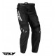 Pantaloni motociclete cross-enduro Fly Racing model F-16 culoare: negru/alb