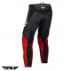 Pantaloni motociclete cross-enduro Fly Racing model F-16 culoare: negru/rosu