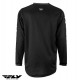 Tricou (bluza) cross-enduro Fly Racing model F-16 culoare: negru/alb