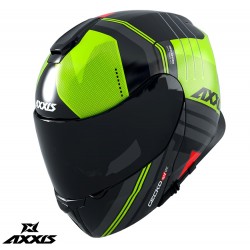 Casca modulabila Axxis model Gecko SV Epic B3 galben fluor lucios (ochelari soare integrati) Casca modulabila Axxis model Gecko SV Epic B3 galben fluor lucios (ochelari soare integrati)