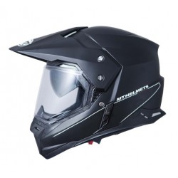 Casca off road motociclete MT Synchrony Duo Sport negru mat cu viziera (ochelari soare integrati) Casca off road motociclete MT Synchrony Duo Sport negru mat cu viziera (ochelari soare integrati)