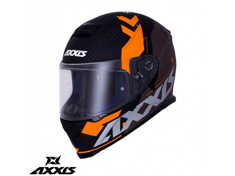 Casca integrala Axxis model Eagle SV Diagon D4 portocaliu mat (ochelari soare integrati) Casca integrala Axxis model Eagle SV Diagon D4 portocaliu mat (ochelari soare integrati)