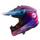 Casca off road MT Falcon System B8 roz lucios Casca off road MT Falcon System B8 roz lucios