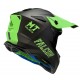 Casca off road MT Falcon System D6 verde fluor mat Casca off road MT Falcon System D6 verde fluor mat
