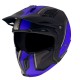 Casca MT Streetfighter SV Twin C7 negru/albastru mat (ochelari soare integrati) - masca (protectie) barbie si cozoroc detasabile Casca MT Streetfighter SV Twin C7 negru/albastru mat (ochelari soare integrati) - masca (protectie) barbie si cozoroc detasabile