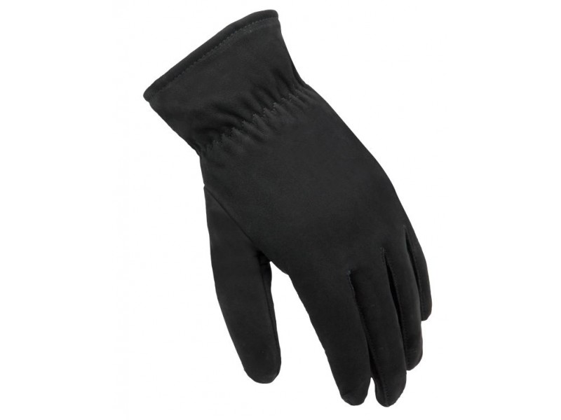 Manusi iarna piele (nobuck) motociclete barbati Unik Racing model C-7 culoare: negru