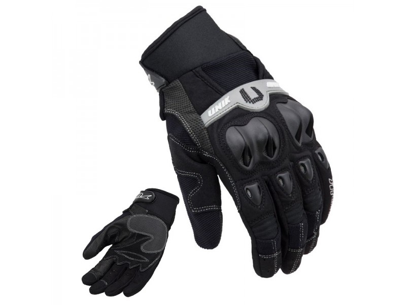 Manusi motociclete cross-enduro unisex Unik Racing model X-6 culoare: negru Manusi motociclete cross-enduro unisex Unik Racing model X-6 culoare: negru