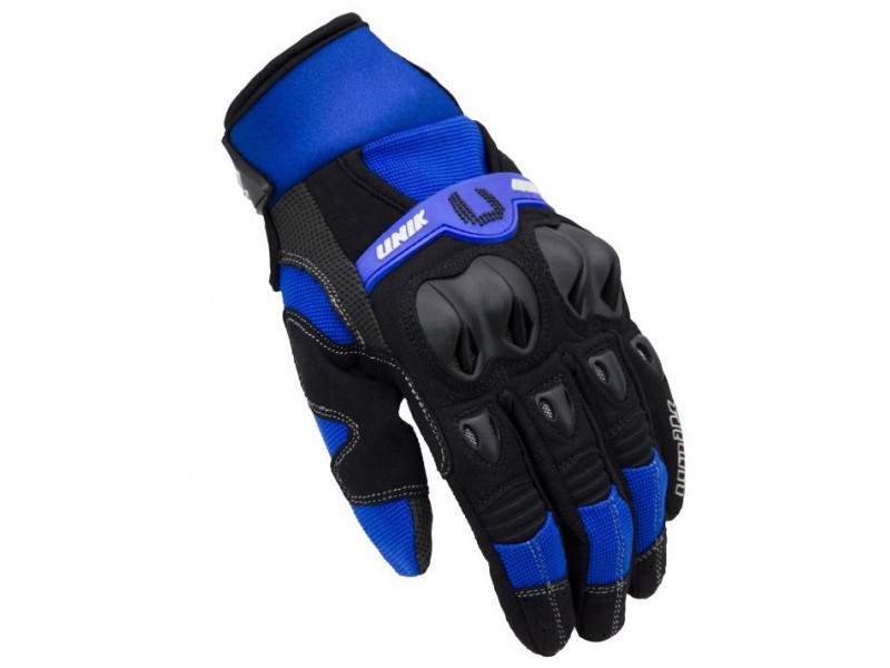 Manusi motociclete cross-enduro unisex Unik Racing model X-6 culoare: albastru Manusi motociclete cross-enduro unisex Unik Racing model X-6 culoare: albastru