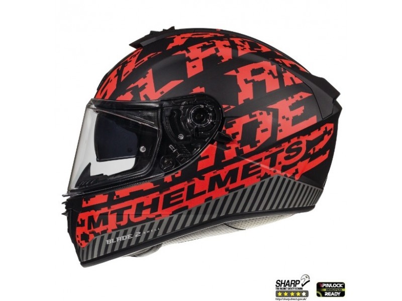 Casca integrala motociclete MT Blade 2 SV Check B5 rosu mat (ochelari soare integrati) Casca integrala motociclete MT Blade 2 SV Check B5 rosu mat (ochelari soare integrati)