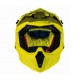 Casca off road motociclete MT Falcon Karson F2 galben fluor mat