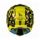 Casca off road motociclete MT Falcon Karson F2 galben fluor mat