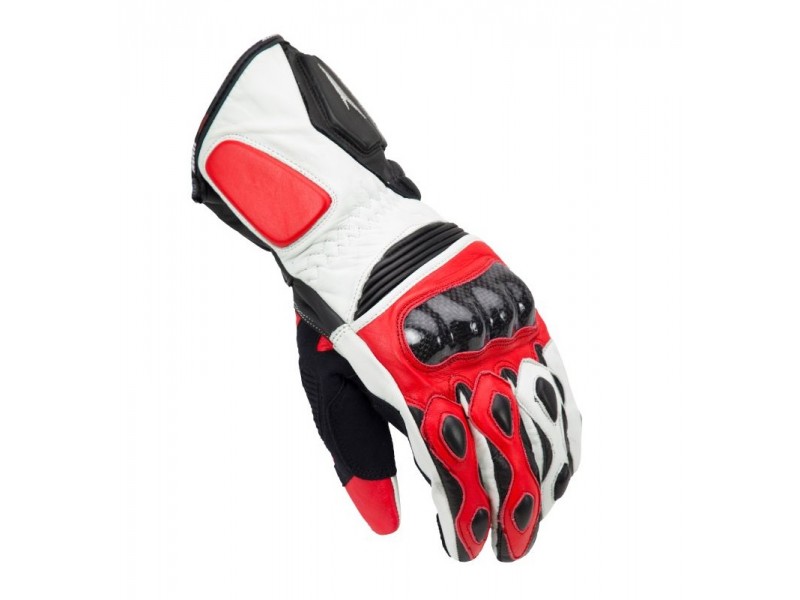 Manusi racing barbati Unik Racing model R 4 carbon culoare rosu 