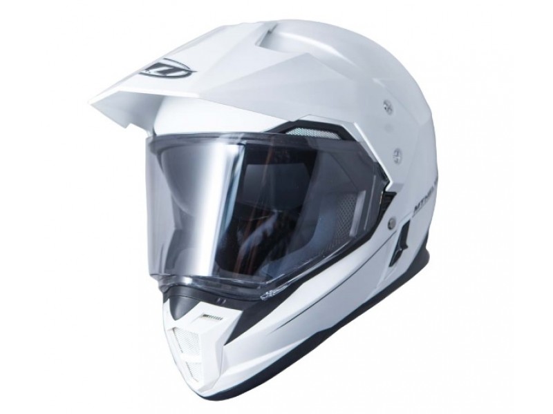 Casca off road motociclete MT Synchrony Duo Sport alb lucios cu viziera (ochelari soare integrati) Casca off road motociclete MT Synchrony Duo Sport alb lucios cu viziera (ochelari soare integrati)