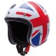 Casca open face motociclete MT Le Mans UK Flag lucios