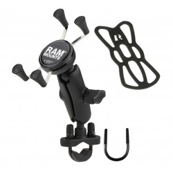 Suport telefon mobil (Iphone Max, Samsung Galaxy + / Note etc) cu montaj pe ghidon RAM Mount X-Grip - pentru telefoane cu diagonala mare Suport telefon mobil (Iphone Max, Samsung Galaxy + / Note etc) cu montaj pe ghidon RAM Mount X-Grip - pentru telefoane cu diagonala mare