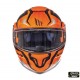 Casca modulabila motociclete MT Atom SV Divergence G1 portocaliu fluor lucios Pinlock ready (viziera tip MT-V-16)