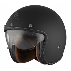 Casca open face motociclete MT Le Mans 2 S SV negru mat (ochelari soare integrati) - omologare noua ECE 22.06 Casca open face motociclete MT Le Mans 2 S SV negru mat (ochelari soare integrati) - omologare noua ECE 22.06