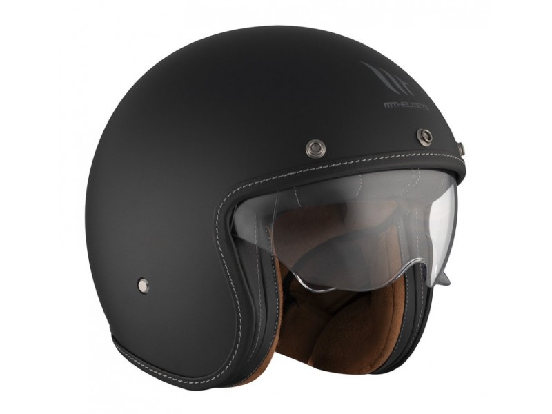 Casca open face motociclete MT Le Mans 2 S SV negru mat (ochelari soare integrati) - omologare noua ECE 22.06 Casca open face motociclete MT Le Mans 2 S SV negru mat (ochelari soare integrati) - omologare noua ECE 22.06