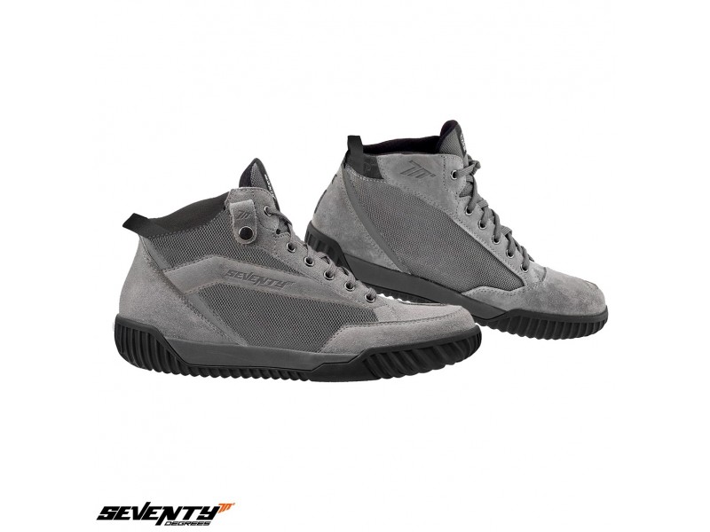 Ghete moto Urban Unisex Seventy model SD-BC12 culoare: gri
