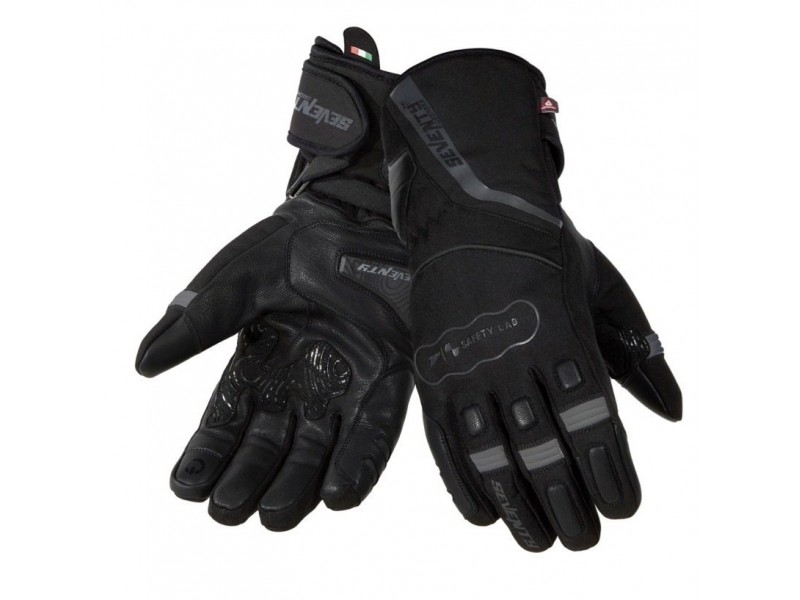 Manusi barbati Touring iarna Seventy model SD-T7 Gobi negru/gri