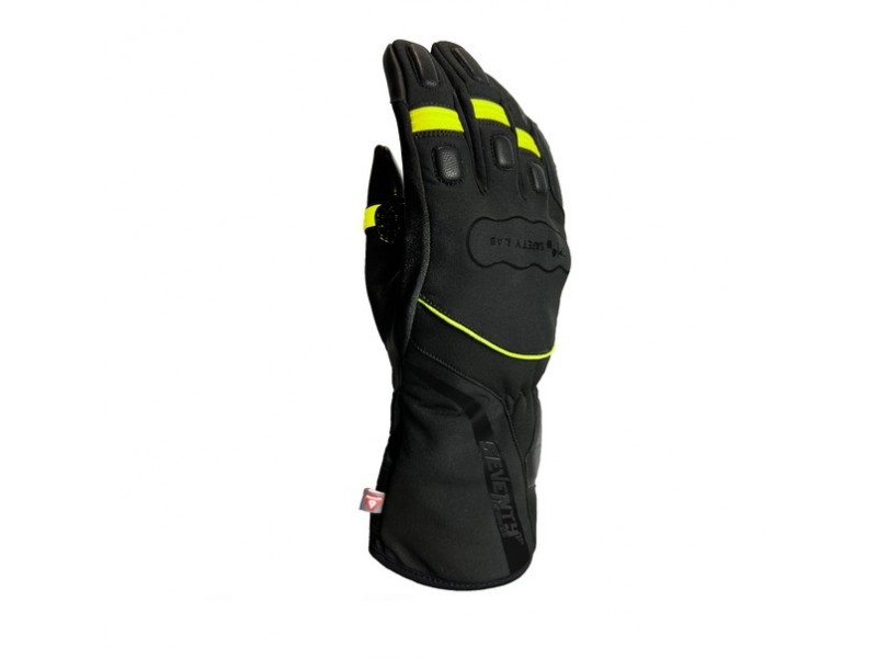 Manusi barbati Touring iarna Seventy model SD-T7 Gobi negru/galben fluor