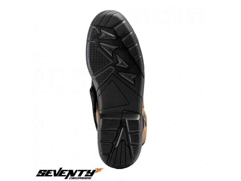 Ghete moto Touring Unisex Seventy model SD-BT13 culoare: maro