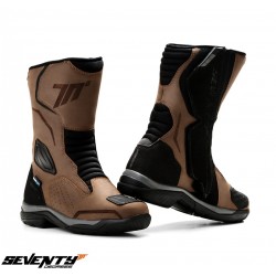 Ghete moto Touring Unisex Seventy model SD-BT13 culoare: maro Ghete moto Touring Unisex Seventy model SD-BT13 culoare: maro