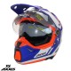 Casca adventure/touring/off road Axxis model Wolf DS Roadrunner C7 albastru lucios – tip viziera: MT-V-20