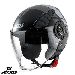 Casca Axxis model Metro Cool B2 gri mat (open face) - tip viziera: MT-V-26B Casca Axxis model Metro Cool B2 gri mat (open face) - tip viziera: MT-V-26B