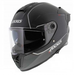 Casca integrala Axxis Hawk SV A2 titanium mat (ochelari soare integrati) - tip viziera: MT-V-31