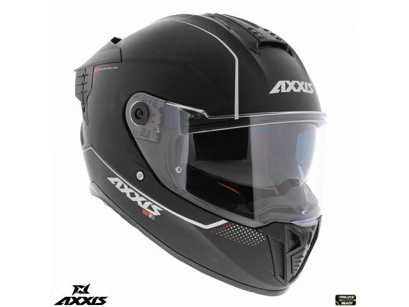 Casca integrala Axxis Hawk SV A1 negru mat (ochelari soare integrati) - tip viziera: MT-V-31 Casca integrala Axxis Hawk SV A1 negru mat (ochelari soare integrati) - tip viziera: MT-V-31