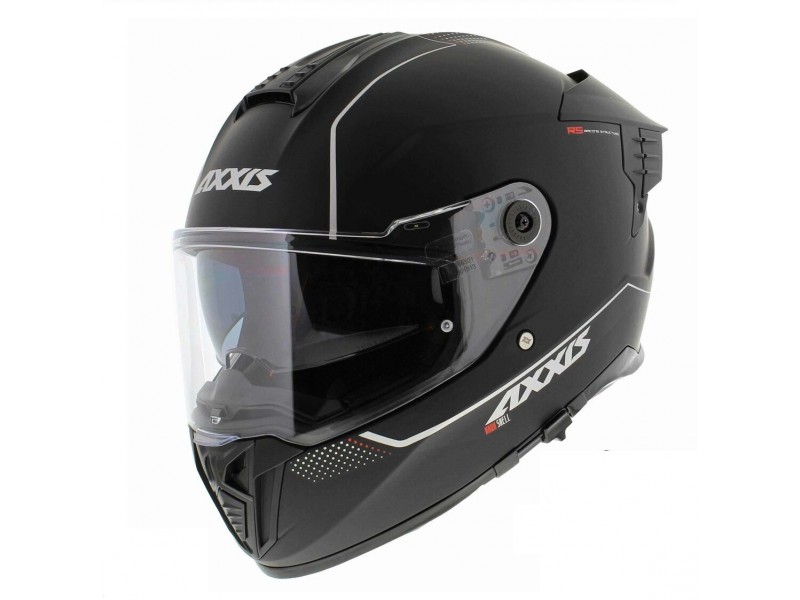 Casca integrala Axxis Hawk SV A1 negru mat (ochelari soare integrati) - tip viziera: MT-V-31