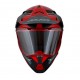 Casca adventure/touring/off road Axxis model Wolf DS Hydra B5 rosu mat - tip viziera: MT-V-20