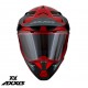Casca adventure/touring/off road Axxis model Wolf DS Hydra B5 rosu mat - tip viziera: MT-V-20 Casca adventure/touring/off road Axxis model Wolf DS Hydra B5 rosu mat - tip viziera: MT-V-20