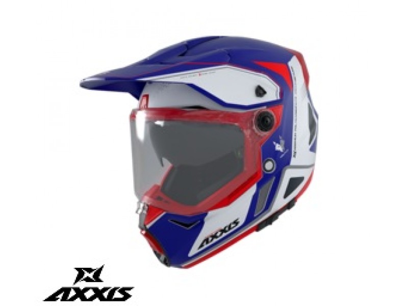 Casca adventure/touring/off road Axxis model Wolf DS Roadrunner C7 albastru mat – tip viziera: MT-V-20 Casca adventure/touring/off road Axxis model Wolf DS Roadrunner C7 albastru mat – tip viziera: MT-V-20