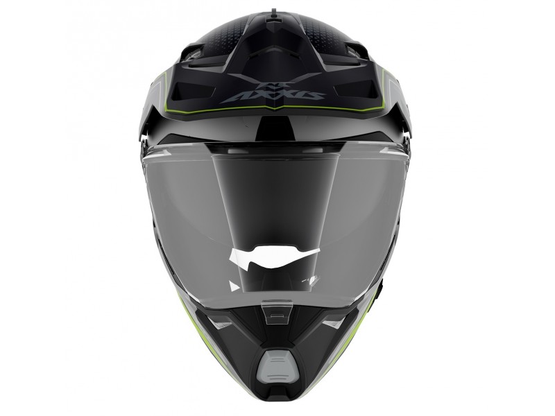 Casca adventure/touring/off road Axxis model Wolf DS Roadrunner B2 gri lucios – tip viziera: MT-V-20