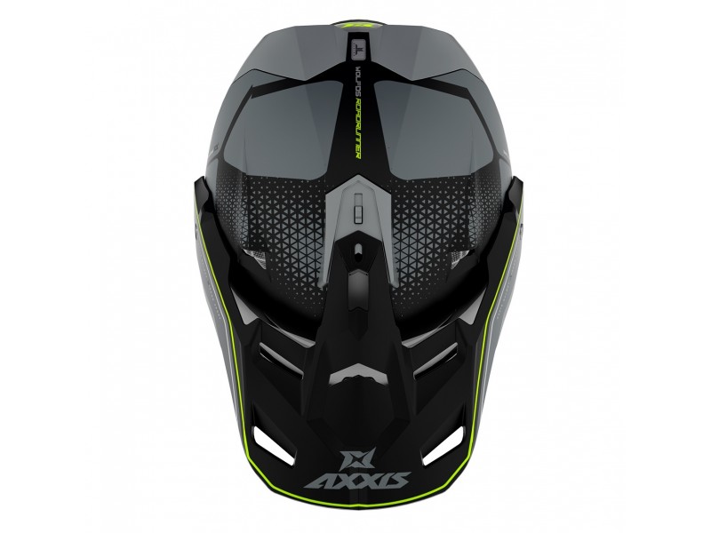 Casca adventure/touring/off road Axxis model Wolf DS Roadrunner B2 gri lucios – tip viziera: MT-V-20