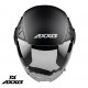 Casca Axxis model Metro A1 negru mat (open face) - tip viziera: MT-V-26B