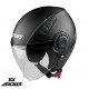 Casca Axxis model Metro A1 negru mat (open face) - tip viziera: MT-V-26B