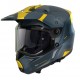 Casca adventure/touring/off road Axxis model Wolf DS Hydra C17 albastru mat - tip viziera: MT-V-20