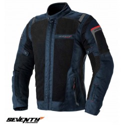 Geaca (jacheta) motociclete barbati Touring Seventy vara model SD-JT56 culoare: albastru/negru Geaca (jacheta) motociclete barbati Touring Seventy vara model SD-JT56 culoare: albastru/negru